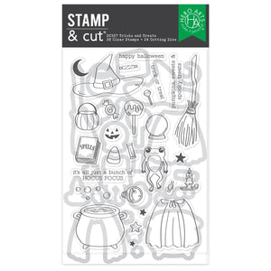 Hero Arts Tricks and Treats Stamp & Cut Set