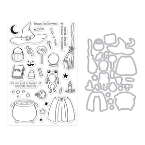 Hero Arts Tricks and Treats Stamp & Cut Set