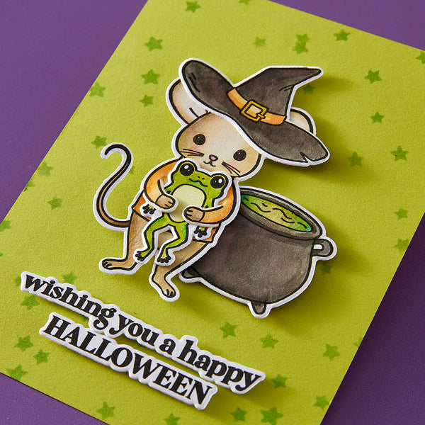 Hero Arts Tricks and Treats Clear Stamp Set