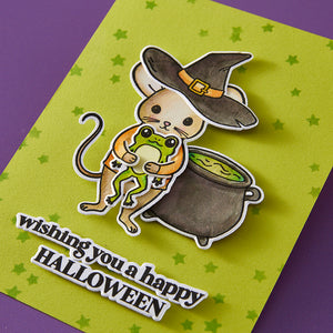 Hero Arts Tricks and Treats Stamp & Cut Set