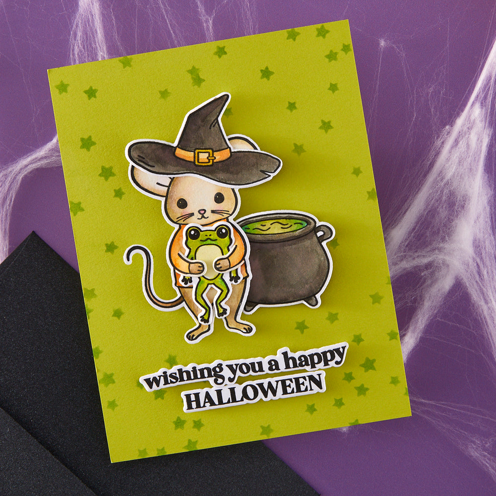 Hero Arts Tricks and Treats Clear Stamp Set