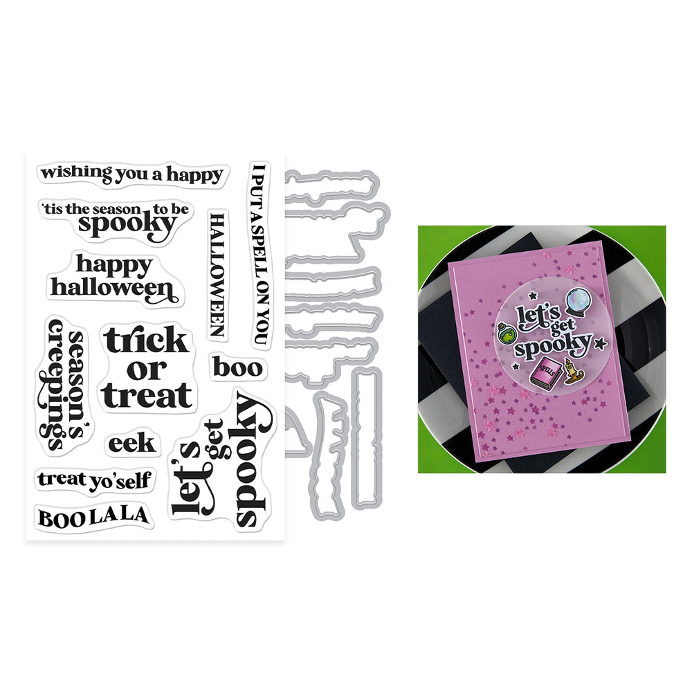 Hero Arts Season’s Creepings Stamp & Cut Set