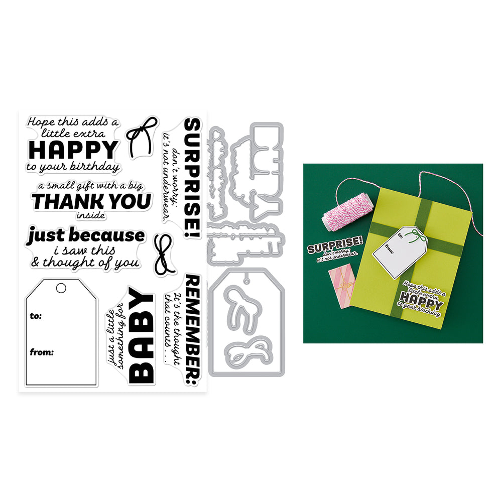 Hero Arts Just Because Stamp & Cut Set