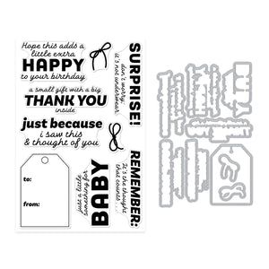 Hero Arts Just Because Stamp & Cut Set