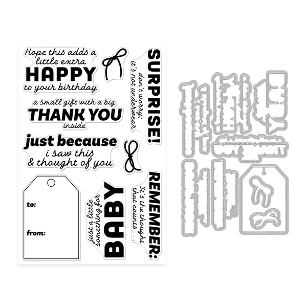 Hero Arts Just Because Stamp & Cut Set