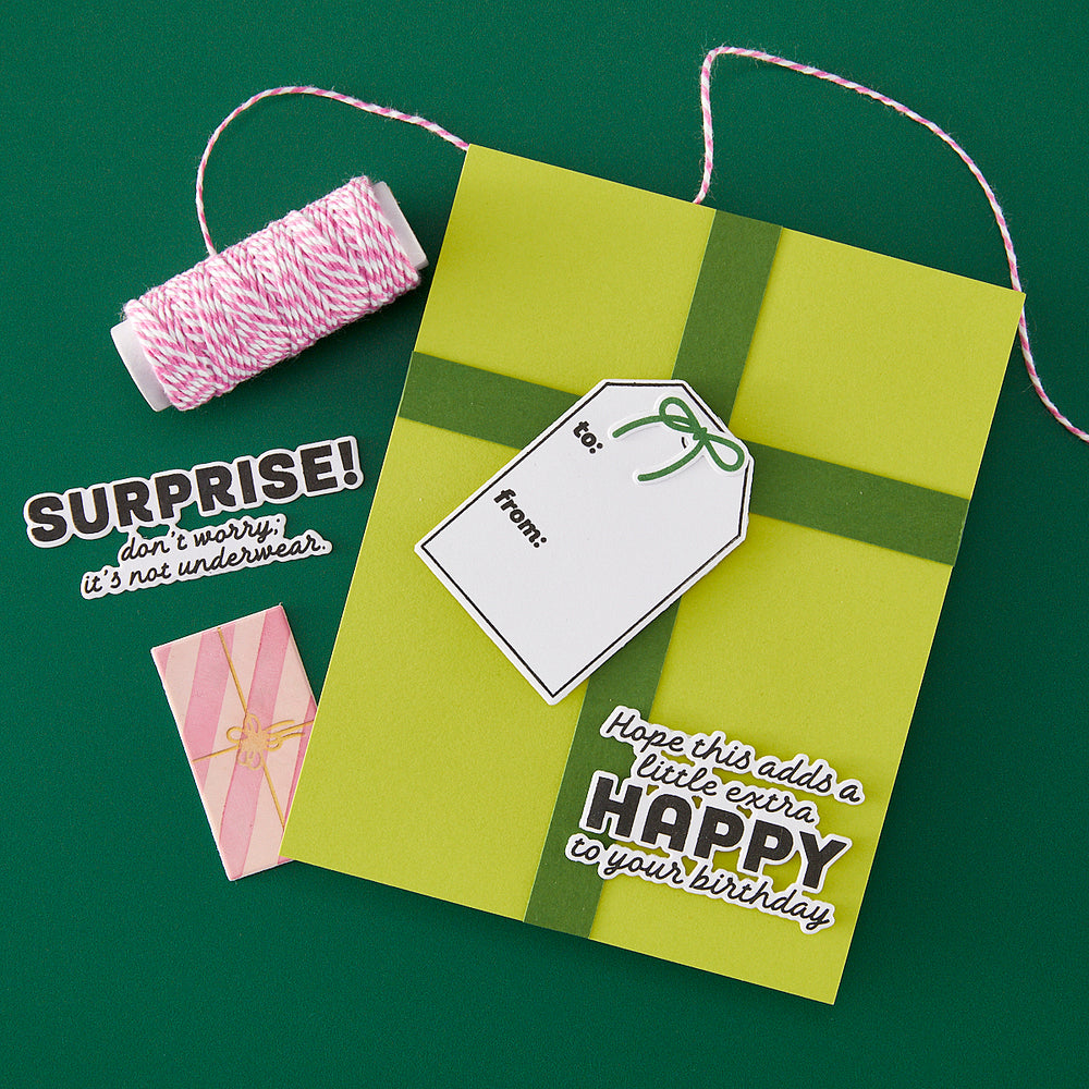 Hero Arts Just Because Stamp & Cut Set