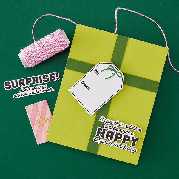 Hero Arts Just Because Stamp & Cut Set