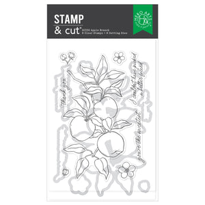 Hero Arts Apple Branch Stamp & Cut Set