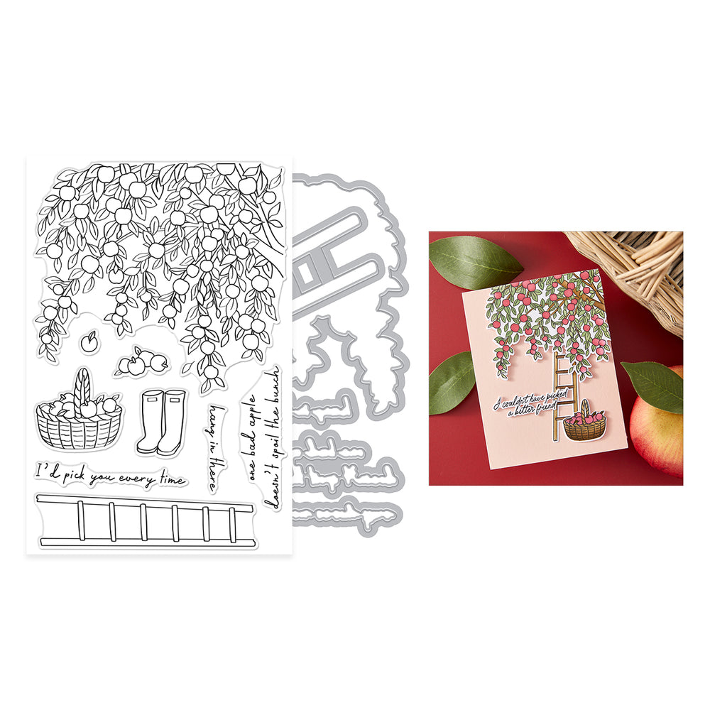 Hero Arts In The Orchard Stamp & Cut Set