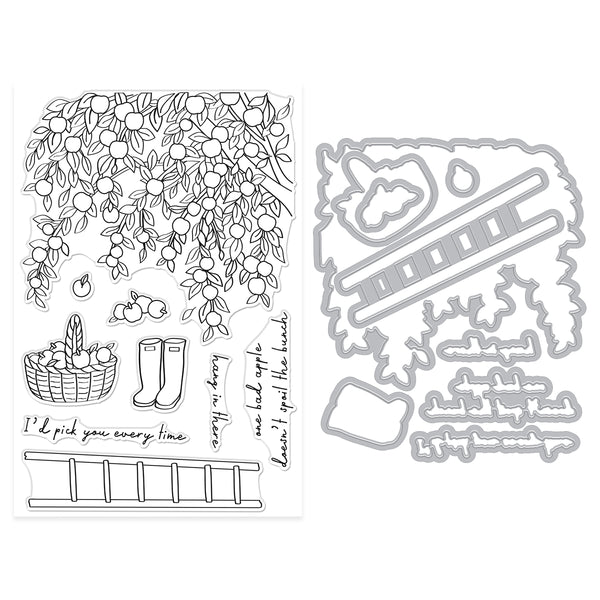 Hero Arts In The Orchard Stamp & Cut Set