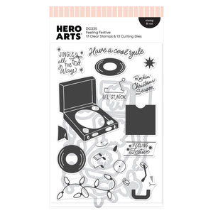 Hero Arts Feeling Festive Stamp & Cut