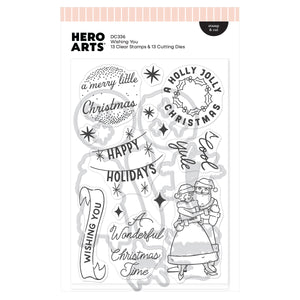Hero Arts Wishing You Stamp & Cut