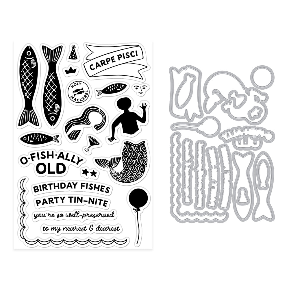 Hero Arts Well Preserved Stamp & Cut Set