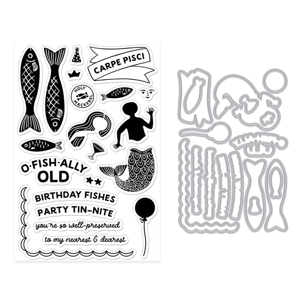 Hero Arts Well Preserved Stamp & Cut Set