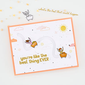 Hero Arts We All Started Somewhere Clear Stamp Set