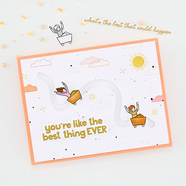 Hero Arts Wild Ride Clear Stamp Set