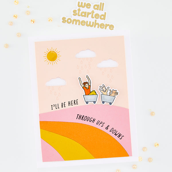 Hero Arts Wild Ride Stamp & Cut Set