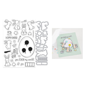 Hero Arts Color My World Stamp & Cut Set