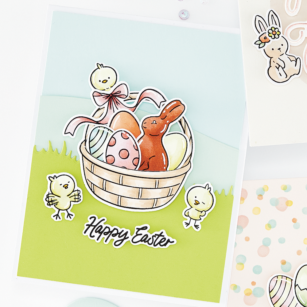 Hero Arts Spring Tweetings Clear Stamp Set