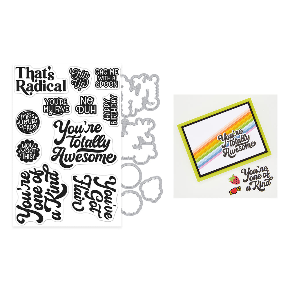 Hero Arts Totally Awesome Stamp & Cut