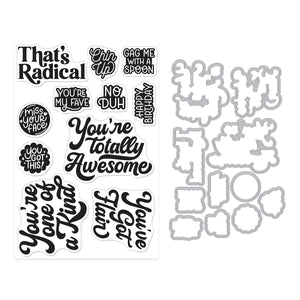 Hero Arts Totally Awesome Stamp & Cut