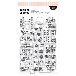 Hero Arts Totes the Best Stamp & Cut