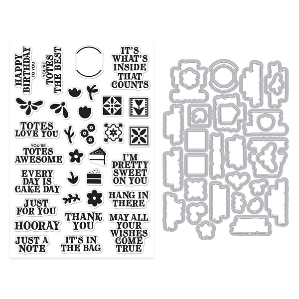 Hero Arts Totes the Best Stamp & Cut