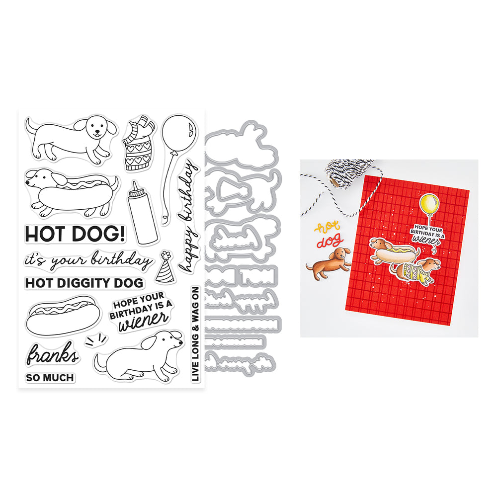 Hero Arts Hot Dog Stamp & Cut