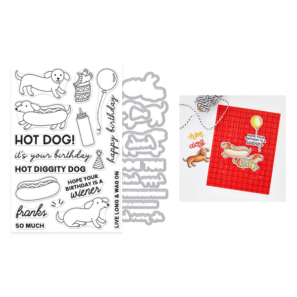 Hero Arts Hot Dog Stamp & Cut