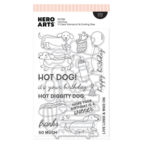 Hero Arts Hot Dog Stamp & Cut