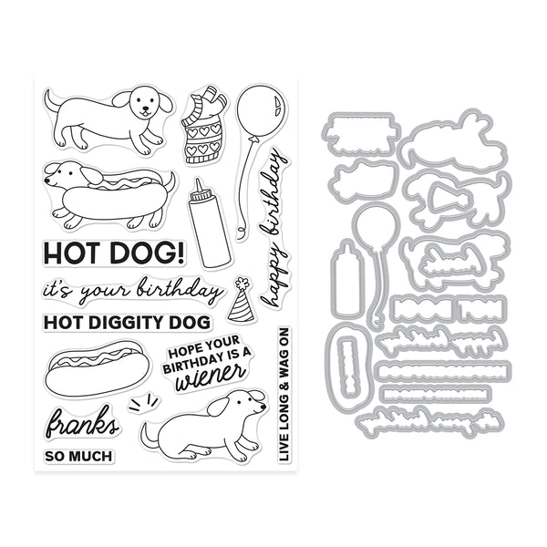 Hero Arts Hot Dog Stamp & Cut