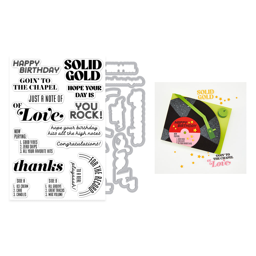 Hero Arts Solid Gold Stamp & Cut