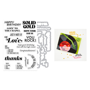 Hero Arts Solid Gold Stamp & Cut