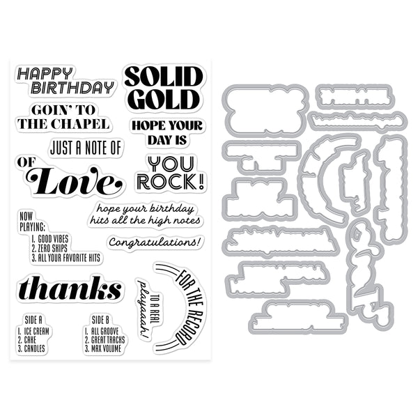 Hero Arts Solid Gold Stamp & Cut