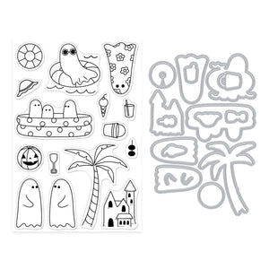 Hero Arts Beach Boos Stamp & Cut