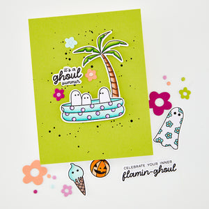 Hero Arts Beach Boos Stamp Set