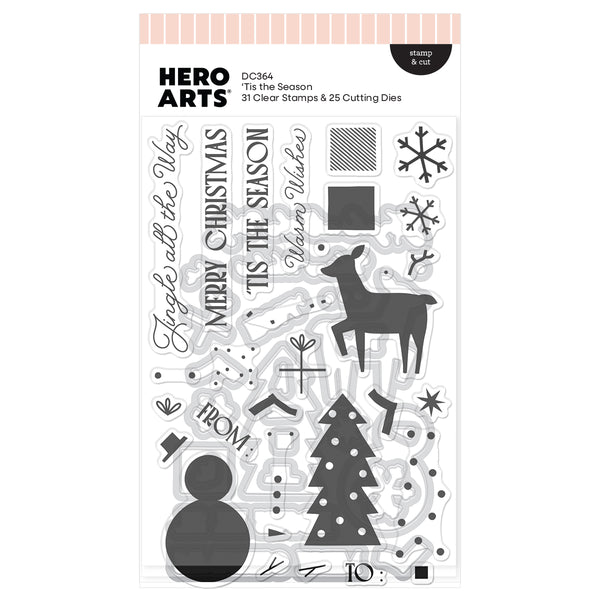 Hero Arts Holiday Stamp Along October 2026