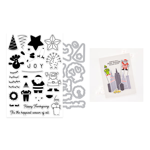Hero Arts On Parade Stamp & Cut Set