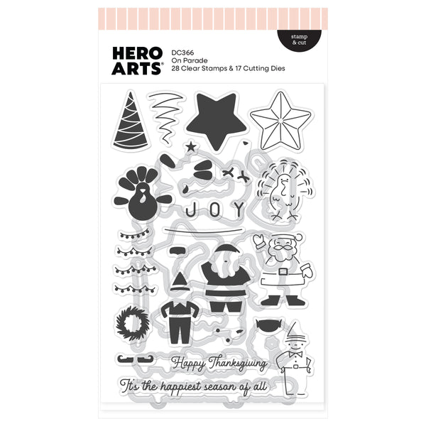 Hero Arts On Parade Stamp & Cut Set