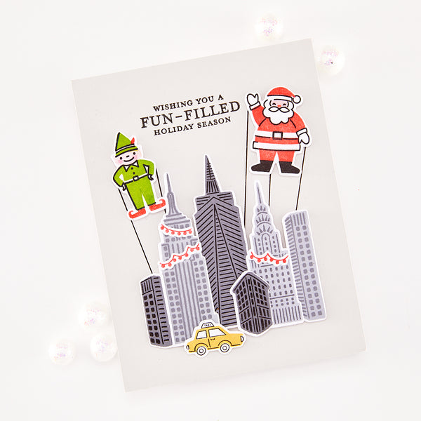 Hero Arts In the City Stamp & Cut Set