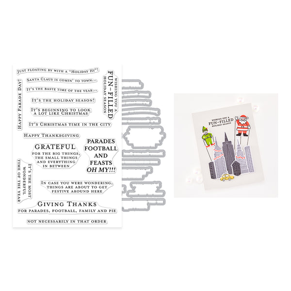 Hero Arts The Holiday Season Stamp & Cut Set