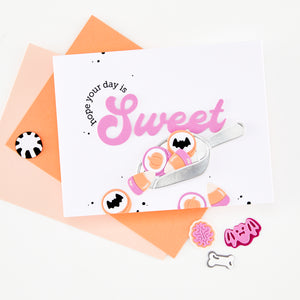 Sweet Wishes Stamp & Cut by Carly Tee