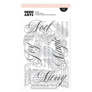 So Very Merry Stamp & Cut