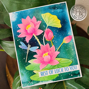 Hero Arts Water Lilies Fancy Dies