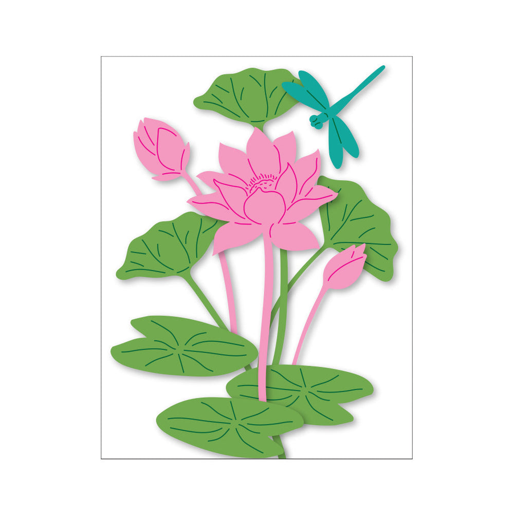 Hero Arts Water Lilies Fancy Dies