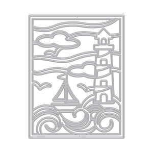 Hero Arts Lighthouse & Sailboat Cover Plate Dies