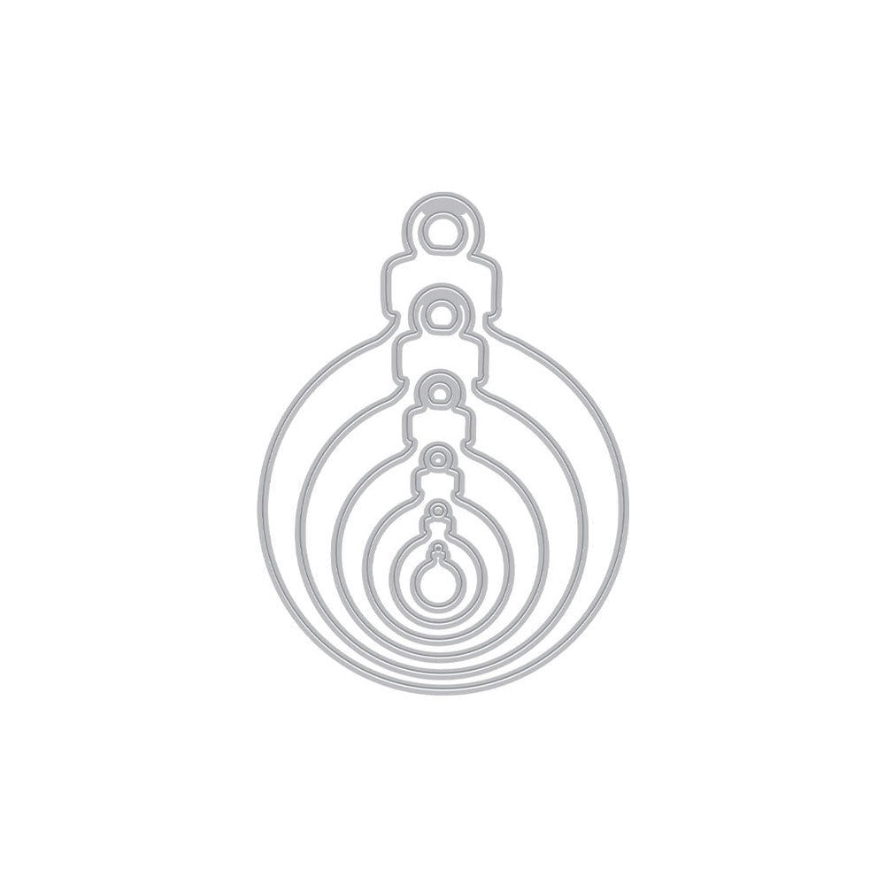 Hero Arts Bulb Ornament Infinity Nesting Dies