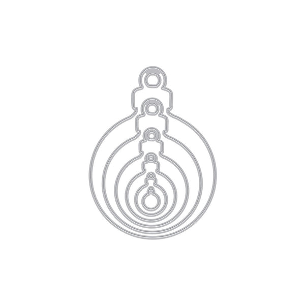 Hero Arts Bulb Ornament Infinity Nesting Dies