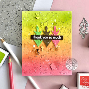 Hero Arts Fall Leaves Cover Plate Dies