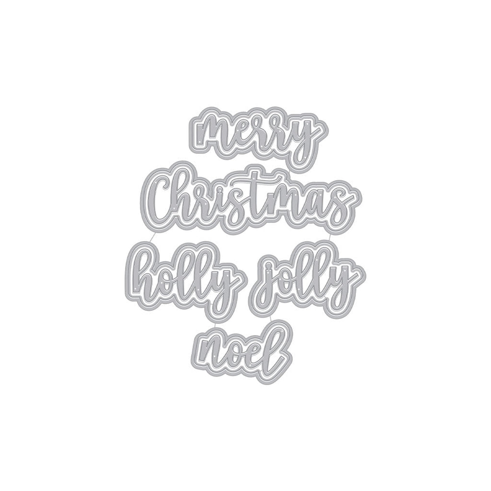 Hero Arts Christmas Words Dies
